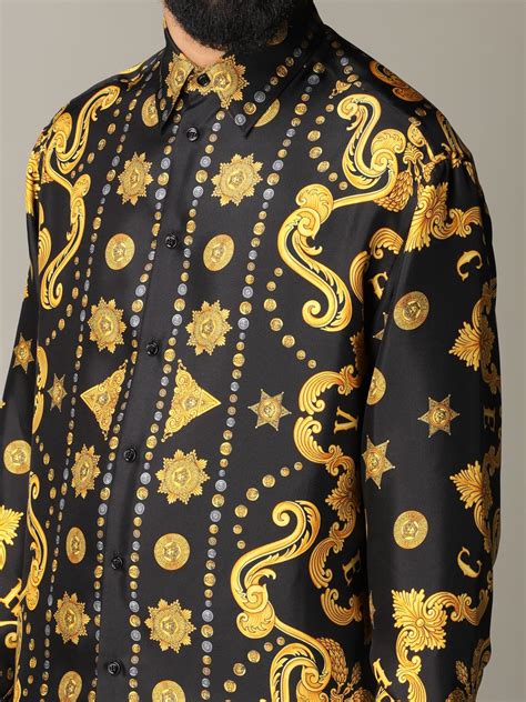 chemise versace soie homme|Versace .